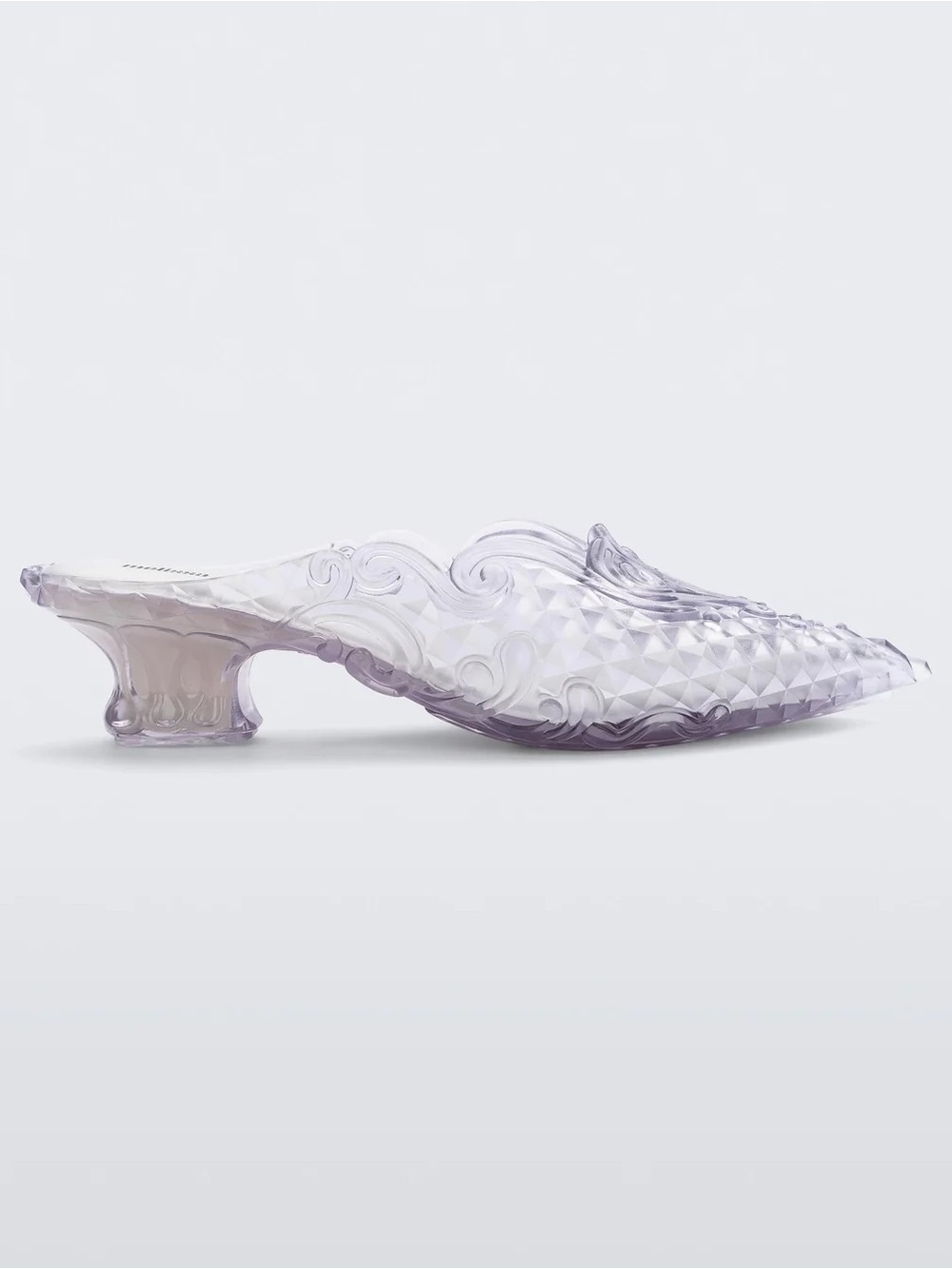 Y/PROJECT x Melissa Pointed Mules Clear